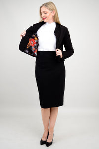 Trust Coat, Black, Modal