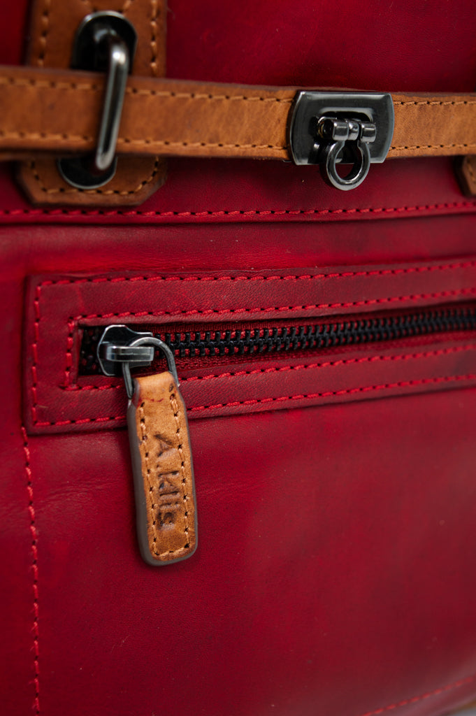 Adrian Klis 1390 Purse, Buffalo Leather