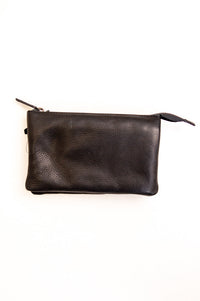 Adrian Klis 1544 Purse, Black, Leather