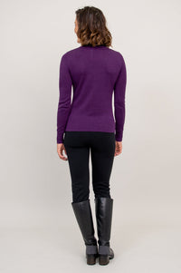 Cameron Sweater, Royale, Bamboo Cotton - Final sale