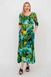 Coco Dress, Greenroom, Linen Bamboo - Final Sale