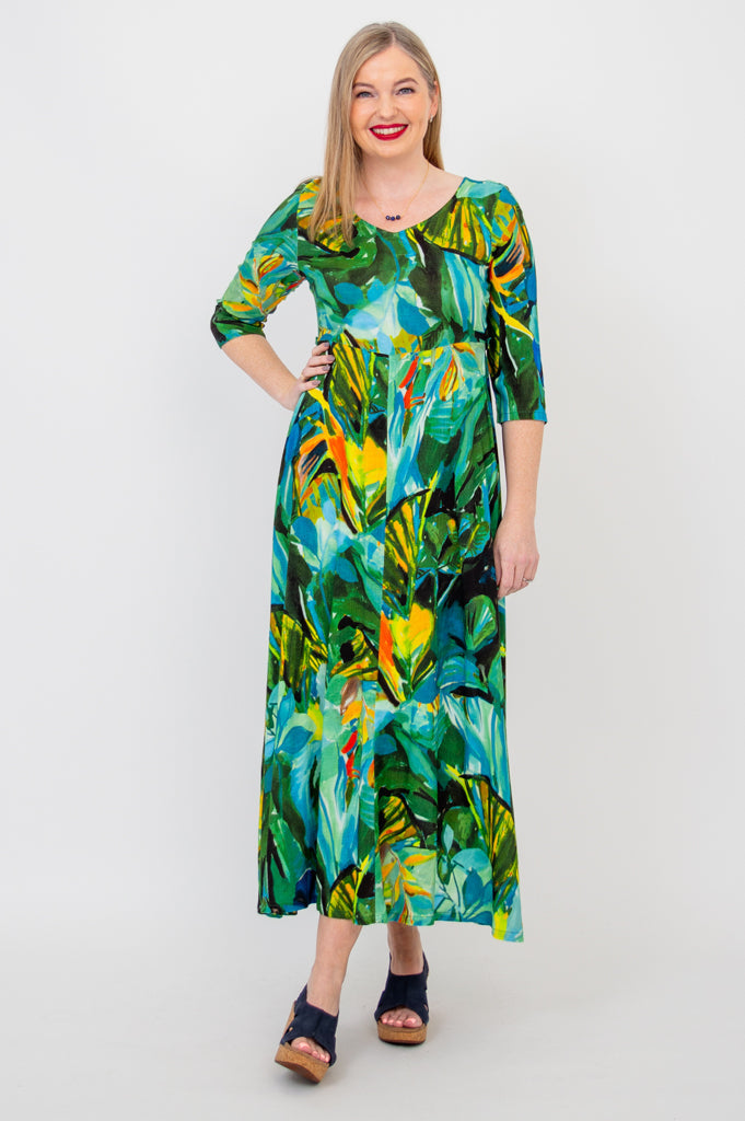 Coco Dress, Greenroom, Linen Bamboo - Final Sale