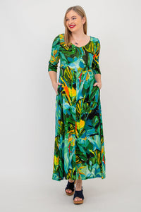 Coco Dress, Greenroom, Linen Bamboo - Final Sale