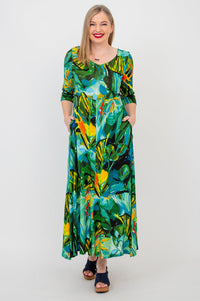 Coco Dress, Greenroom, Linen Bamboo - Final Sale