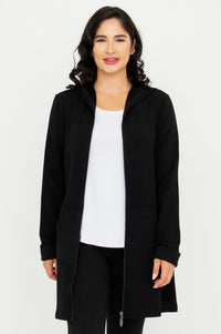 Cortes Jacket, Black, Bamboo Fleece