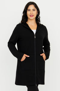 Cortes Jacket, Black, Bamboo Fleece