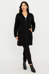Cortes Jacket, Black, Bamboo Fleece