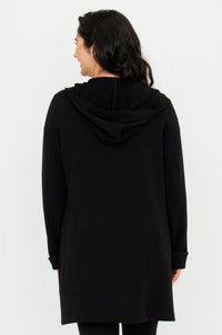 Cortes Jacket, Black, Bamboo Fleece