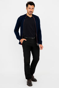 Joey Sweater, Navy, Merino Wool
