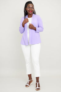 Kathy Jacket, Lavender, Bamboo - Final Sale