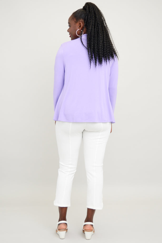 Kathy Jacket, Lavender, Bamboo - Final Sale