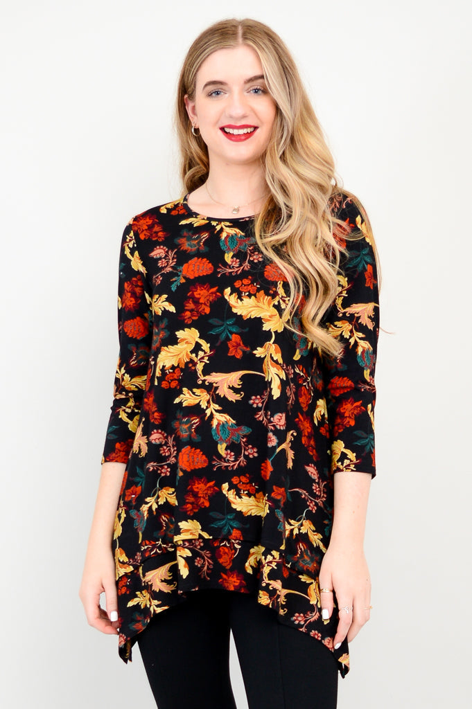 Kindness Tunic, Ornate, Bamboo - Final Sale