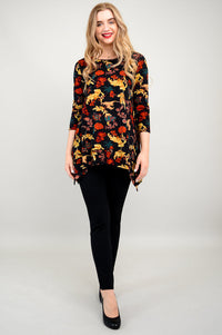 Kindness Tunic, Ornate, Bamboo - Final Sale