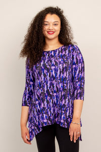 Kindness Tunic, Plum Rain, Bamboo - Final Sale