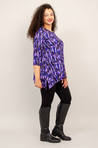 Kindness Tunic, Plum Rain, Bamboo - Final Sale