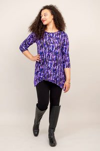 Kindness Tunic, Plum Rain, Bamboo - Final Sale