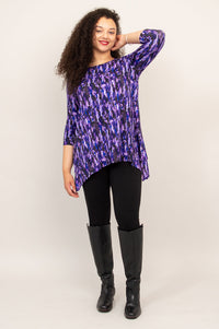 Kindness Tunic, Plum Rain, Bamboo - Final Sale