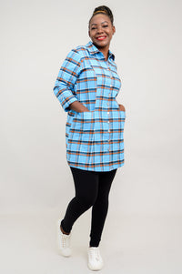 Larissa Tunic, Peko Plaid, Cotton Flannel - Tent Sale