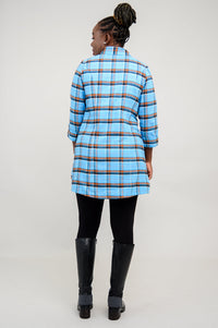 Larissa Tunic, Peko Plaid, Cotton Flannel - Tent Sale