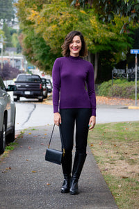Cameron Sweater, Royale, Bamboo Cotton - Final sale