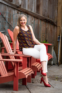 Ritzy Tank, Summerland, Bamboo - Final Sale