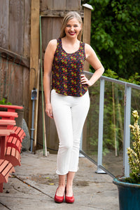 Ritzy Tank, Summerland, Bamboo - Final Sale