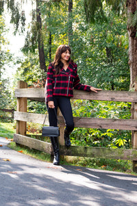 Ronnie Jacket, Buffalo Plaid, Boiled Wool - FInal Sale