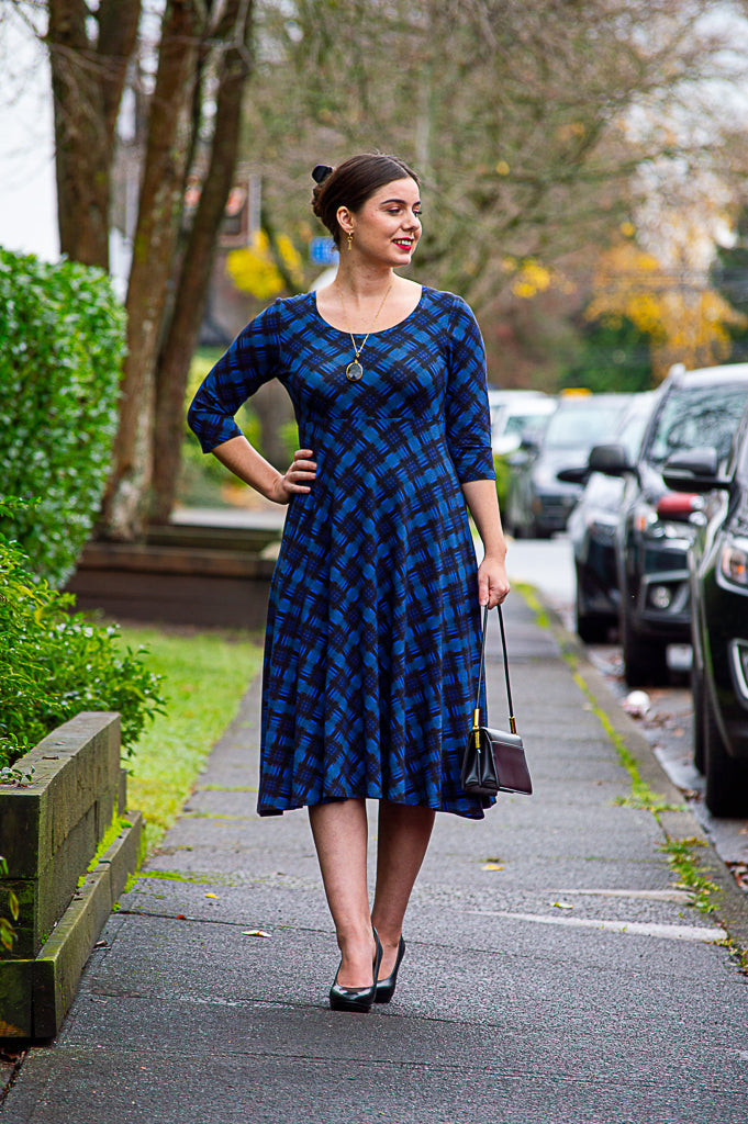 Stella Dress, Scottish Isles, Bamboo - Final Sale