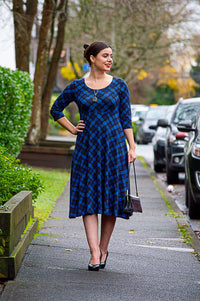 Stella Dress, Scottish Isles, Bamboo - Final Sale