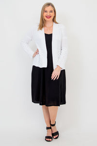 Linda Sweater, White, Cotton