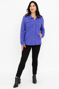Lolo Jacket, Lavender, Modal