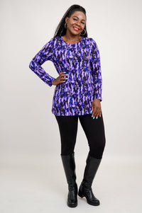 Lovely Tunic, Plum Rain, Bamboo - Final Sale
