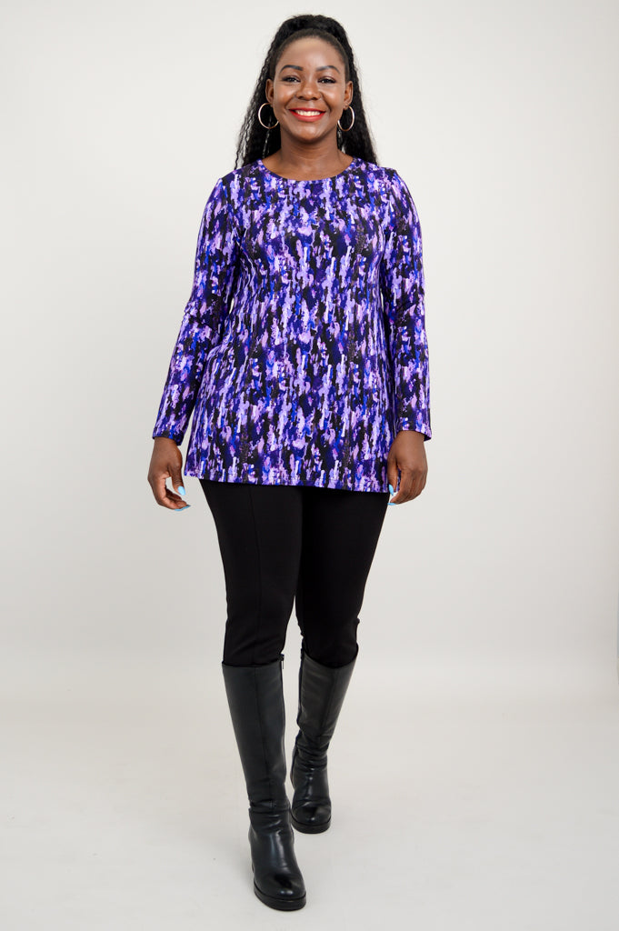 Lovely Tunic, Plum Rain, Bamboo - Final Sale