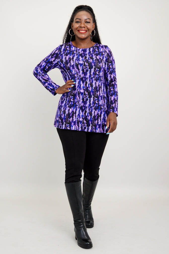 Lovely Tunic, Plum Rain, Bamboo - Final Sale