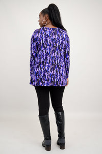 Lovely Tunic, Plum Rain, Bamboo - Final Sale