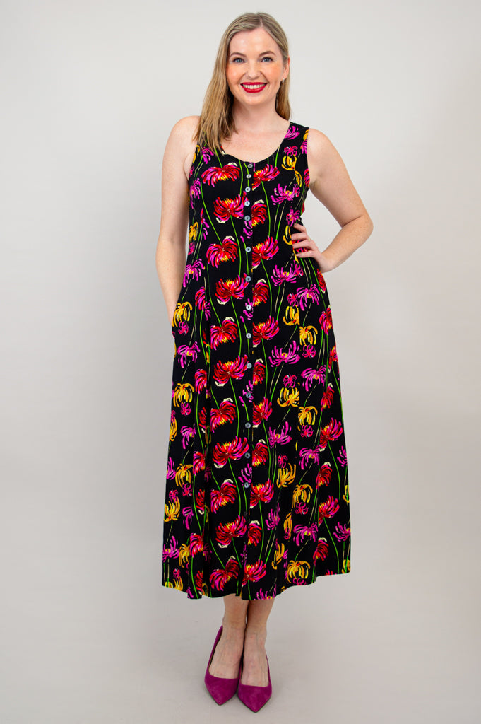 Madison Dress, Mamina, Linen Bamboo - Final Sale