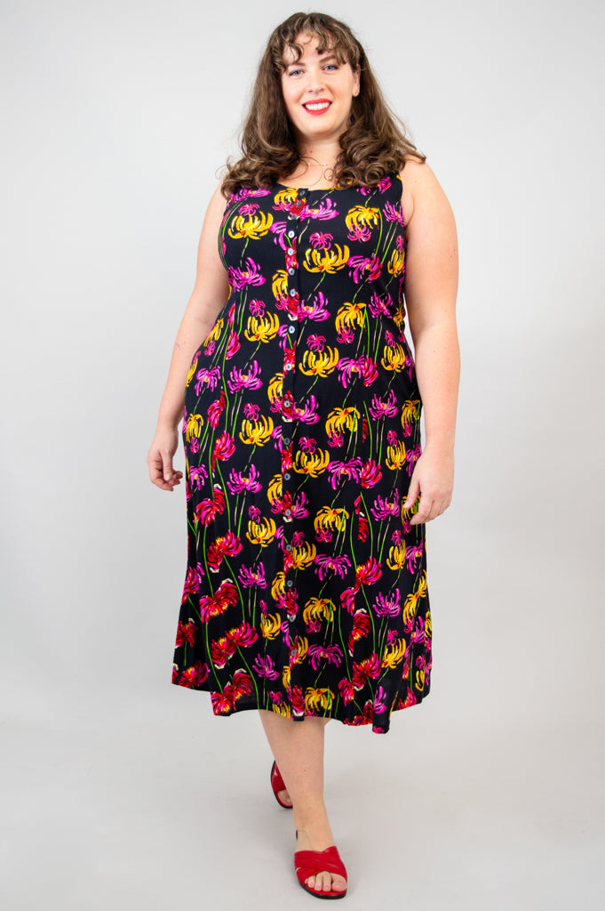 Madison Dress, Mamina, Linen Bamboo - Final Sale