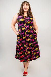Madison Dress, Mamina, Linen Bamboo - Final Sale