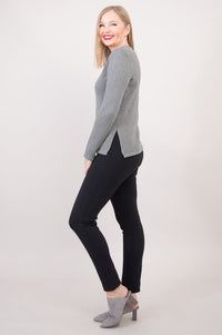 Muni Sweater, Grey, Cotton - Final Sale