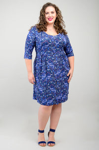 Nelly 3/4 Sleeve Dress, Motoca, Bamboo- Final Sale