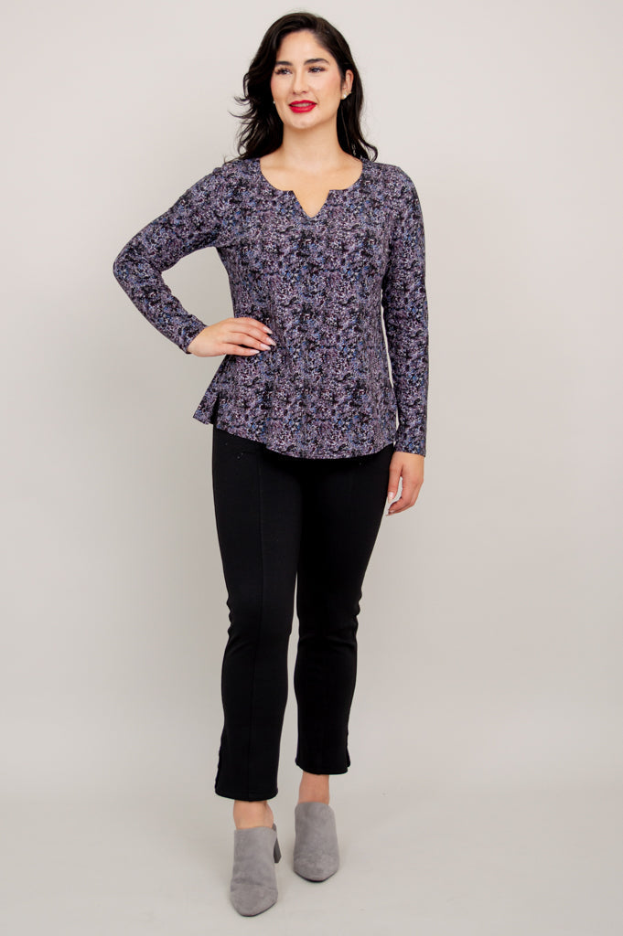 Peggy Top, Blue Space - Final Sale