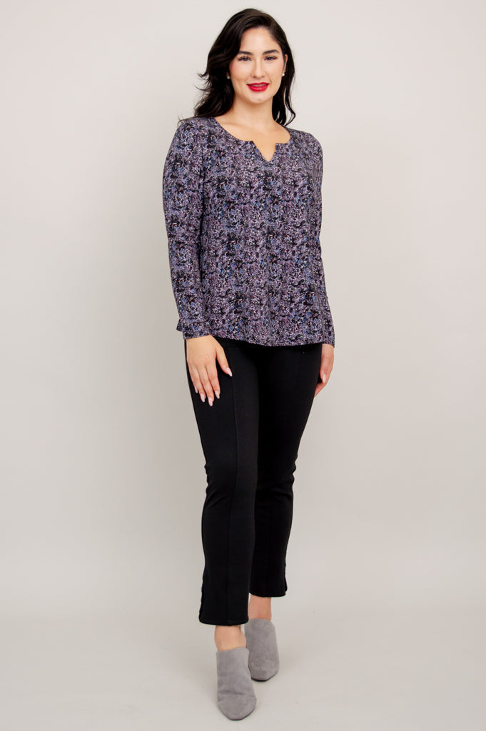 Peggy Top, Blue Space - Final Sale