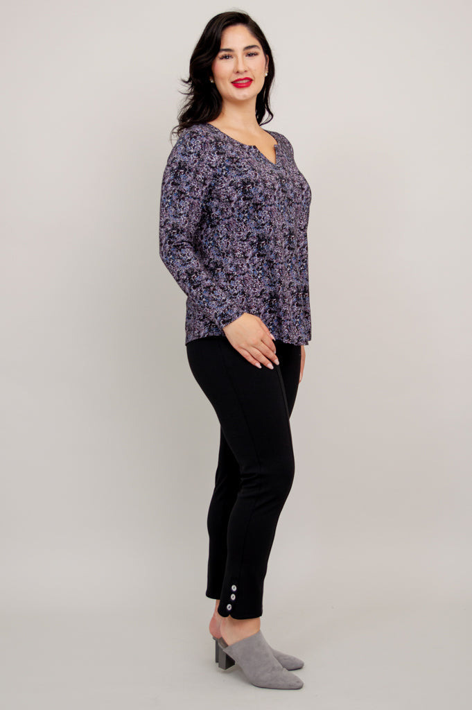 Peggy Top, Blue Space - Final Sale