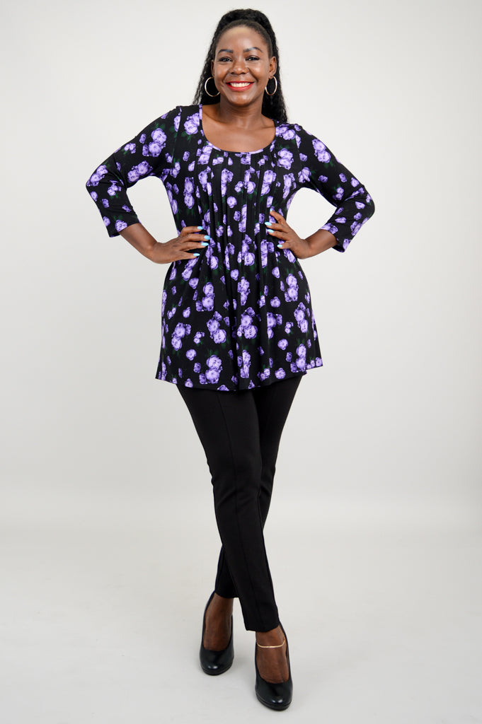 Peyton Top, Rosie, Bamboo- Final Sale