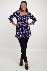 Peyton Top, Rosie, Bamboo- Final Sale