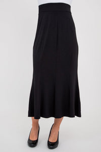 Richmond Skirt, Black, Bamboo - Final Sale