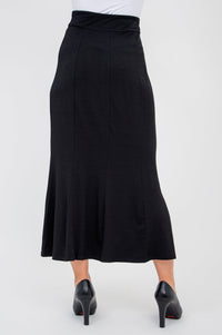 Richmond Skirt, Black, Bamboo - Final Sale