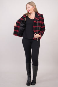 Ronnie Jacket, Buffalo Plaid, Boiled Wool - FInal Sale