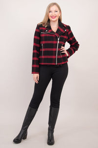 Ronnie Jacket, Buffalo Plaid, Boiled Wool - FInal Sale