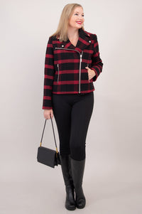 Ronnie Jacket, Buffalo Plaid, Boiled Wool - FInal Sale